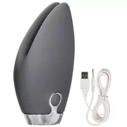 Вибромассажер Embrace Foreplay перезаряжаемый – серый