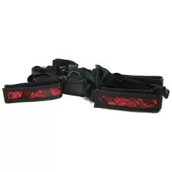 Фиксация для рук и ног Scandal Over The Bed Cross крестообразная с креплением на кровать	