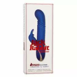 Ультра мягкий перезаряжаемый вибратор кролик Jack Rabbit Signature Heated Silicone Thrusting