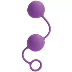 Вагинальные шарики со смещенным центром тяжести Lia Love Balls - Purple