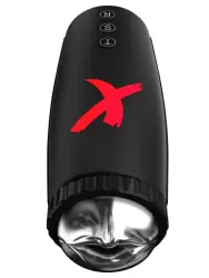 Реалистичный автоматический мастурбатор Pipedream PDX Elite Moto-Bator, 23 см, ротик, черный