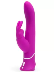 Изогнутый вибратор-кролик Happy Rabbit Curves, 24,1 см, 9 режимов, фиолетовый