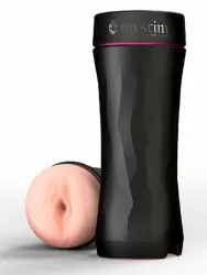 Рукав для мастурбатора Mystim Opus Mica, внутренний, 18,9 см, ТПЕ, телесный 