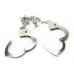 Наручники металлические Chrome Hand Cuffs хромированные