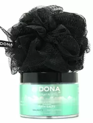 Подарочный набор Dona Be Desired Naughty: соль с феромонами и мочалка – весенний, 215 г