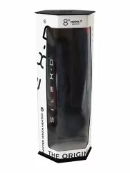 Реалистичный фаллоимитатор SILEXD Model 1, 20,5 см, силикон, черный