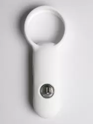 Компактное эрекционное виброкольцо Youvic, 9,5 см, 3 режима, с пультом Д/У, белый