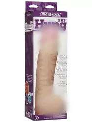 Насадка-реалистик Hung 12 из UR3 к трусикам Ultra Harness - телесная