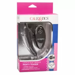 Носимый стимулятор клитора Lock-N-Play Remote Panty Teaser, 12 режимов, с пультом Д/У, 11,5 см, черный