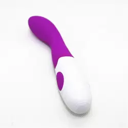 Мощный вибратор Bishop со стимуляцией точки G – розовый