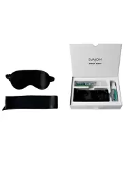 Новогодний набор Svakom Pulse Box: стимулятор Pulse Pure, лубрикант и клинер Swiss Navy, маска на глаза и лента для связывания
