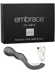 Вибромассажер Embrace My Wand перезаряжаемый – серый