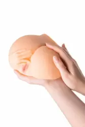 Реалистичный мастурбатор вагина и анус TOYFA Juicy Pussy Chantal с вибрацией - телесный