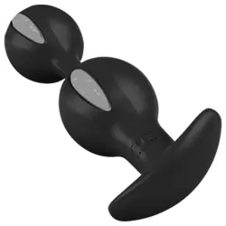 Анальные шарики B Balls со смещенным центром тяжести – черный с серым