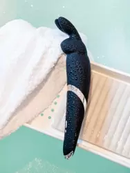 Элегантный вибратор Happy Rabbit, 10 режимов, 26 см, черный