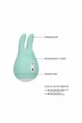 Клиторальный стимулятор Sugar Bunny (зеленый)