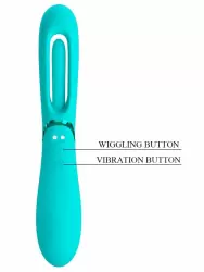 Двухсторонний вибратор Baile LEXIE, 7 режимов, стимуляция G-зоны