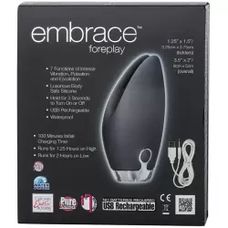 Вибромассажер Embrace Foreplay перезаряжаемый – серый