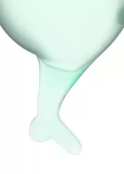 Набор менструальных чаш Satisfyer Feel secure Menstrual Cup, 15 и 20 мл, силикон, светло-зеленый