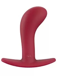 Крупная анальная пробка Fun Factory Bootie Large, 11 см, силикон,, бордовая