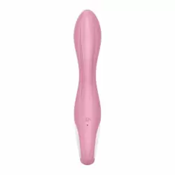 Надувающийся вибратор Air Pump Vibrator 2, технология Air Pump, 12 режимов, розовый