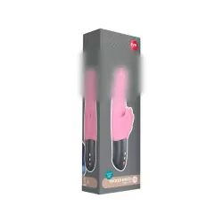 Рельефный вибратор-кролик Fun Factory Wicked Wings, 6 режимов, 19,8 см, силикон, розовый