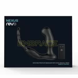 Вибромассажер простаты Nexus Revo Embrace с вращающейся головкой