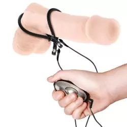 Электро-лассо Electro Loops для стимуляции эрогенных зон – черный