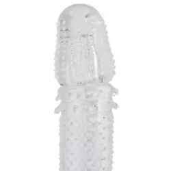 Насадка-удлиннитель Sex Please! Brilliant Bang Penis Enhancer – прозрачная	