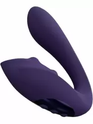 Вибратор Shots Toys Yuki, 10 скоростей, с массажными шариками, фиолетовый