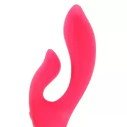 Вибромассажер со стимулятором клитора Silhouette S16 перезаряжаемый – красный