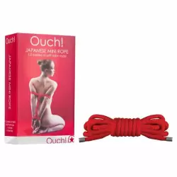 Веревка Japanese Mini Rope Ouch! 1,5 метра (красный)