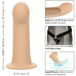 Фаллопротез из силикона Performance Maxx Extension with Harness (15,75 х 5 см.)