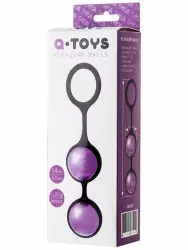 Вагинальные шарики TOYFA A-Toys Ø 3,1 см – фиолетовый