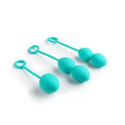 Набор вагинальных шариков Svakom Nova Ball со смещенным центром тяжести - зеленый