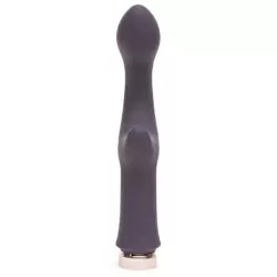 Перезаряжаемый вибромассажер двойного воздействия Lavish Attention - фиолетовый