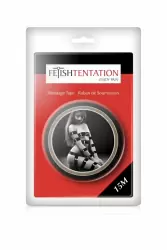 БДСМ-лента для фиксации Fetish Tentation, черная, 15 метров