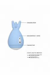 Клиторальный стимулятор Luscious (голубой)