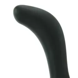 Гибкий электростимулятор простаты Twisting Tom со стимуляцией промежности – черный