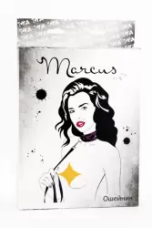 Кружевной ошейник TOYFA Marcus – пурпурный