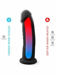 Реалистичный фаллоимитатор SILEXD Model 2, 22,8 см, силикон, черный