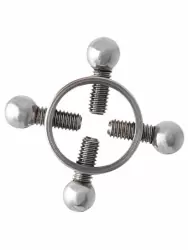 Зажимы для сосков TOYFA Metal – серебристый