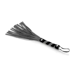 Мягкая мини-плеточка First Time Fetish Flogger – серый