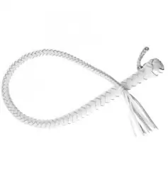 Плеть однохвостая Sitabella с хлопушкой – белый