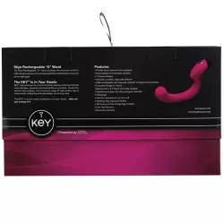 Перезаряжаемый вибромассажер G-точки Skye – розовый