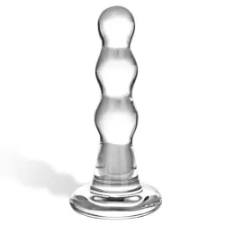 Анальная елочка Triple Play – прозрачный