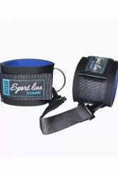 Неопреновые оковы Sitabella на липучках - черный с синим