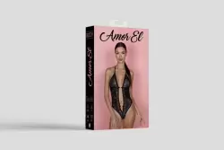 Открытый боди-комбенизон Camelia Amor El S/M