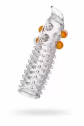 Насадка TOYFA с шариками - прозрачный