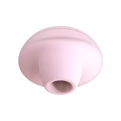 Бесконтактный стимулятор клитора Irresistible Kissable Pink, 11 см, силикон, розовый